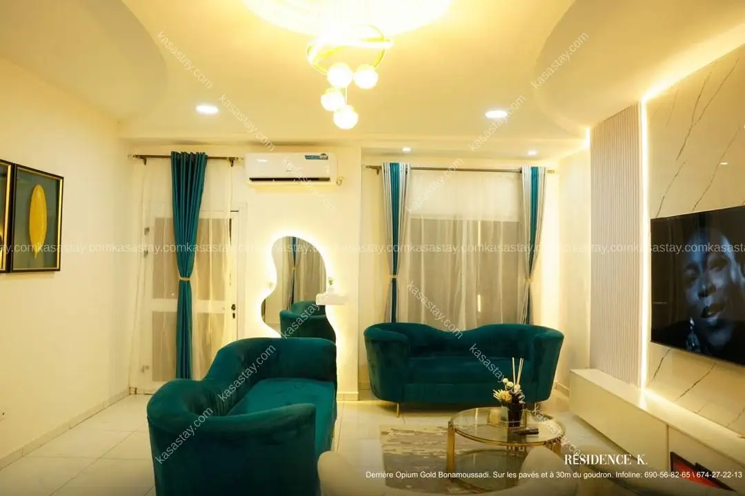 Appartement moderne de deux chambres au cœur de Bonamoussadi, Douala. 3