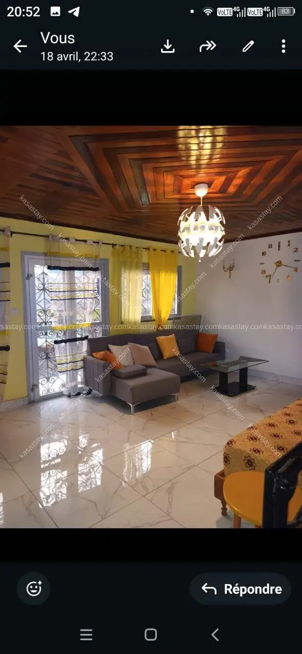 Duplex in Ndogbong citadelle, 2 bedrooms