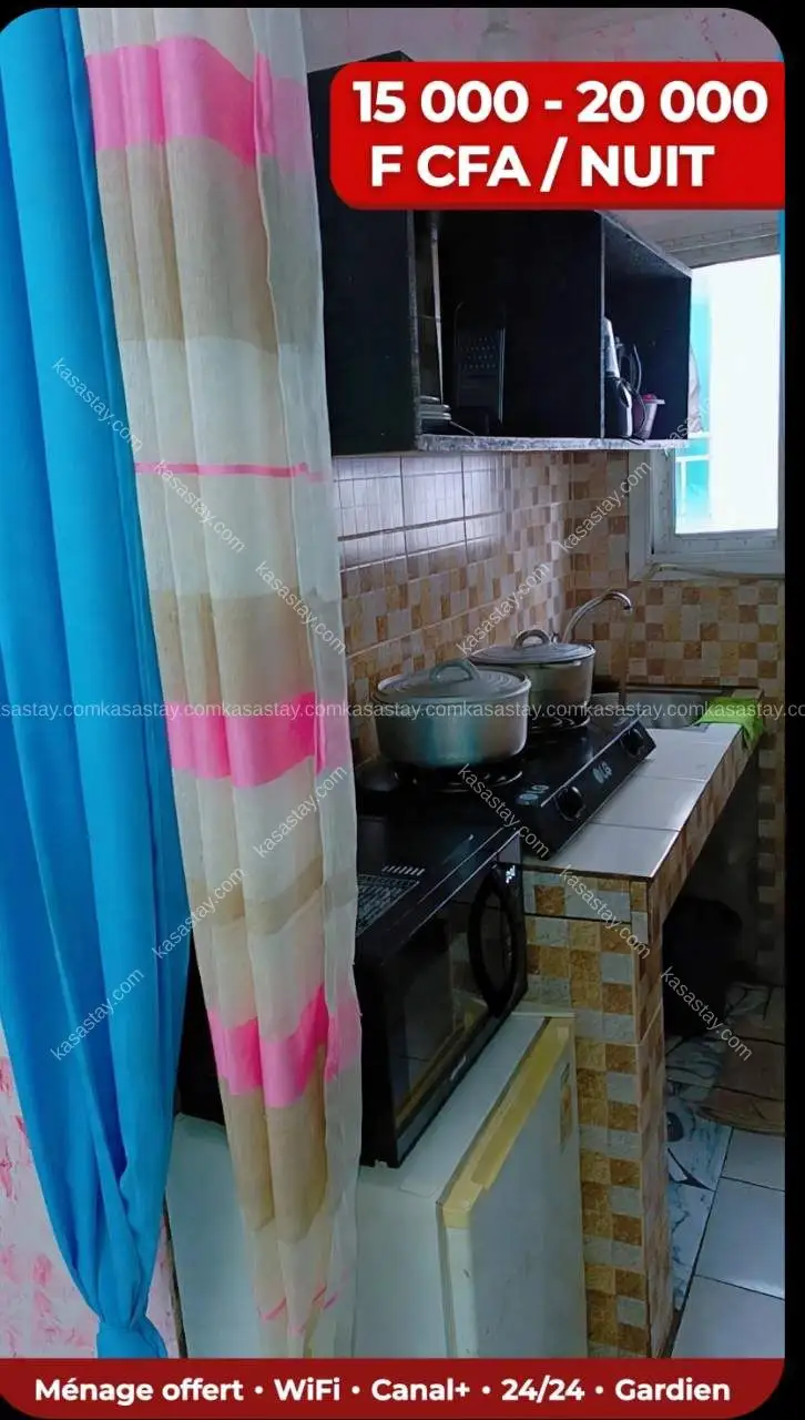 Room in Bonapriso, Douala, 1 bedroom 2