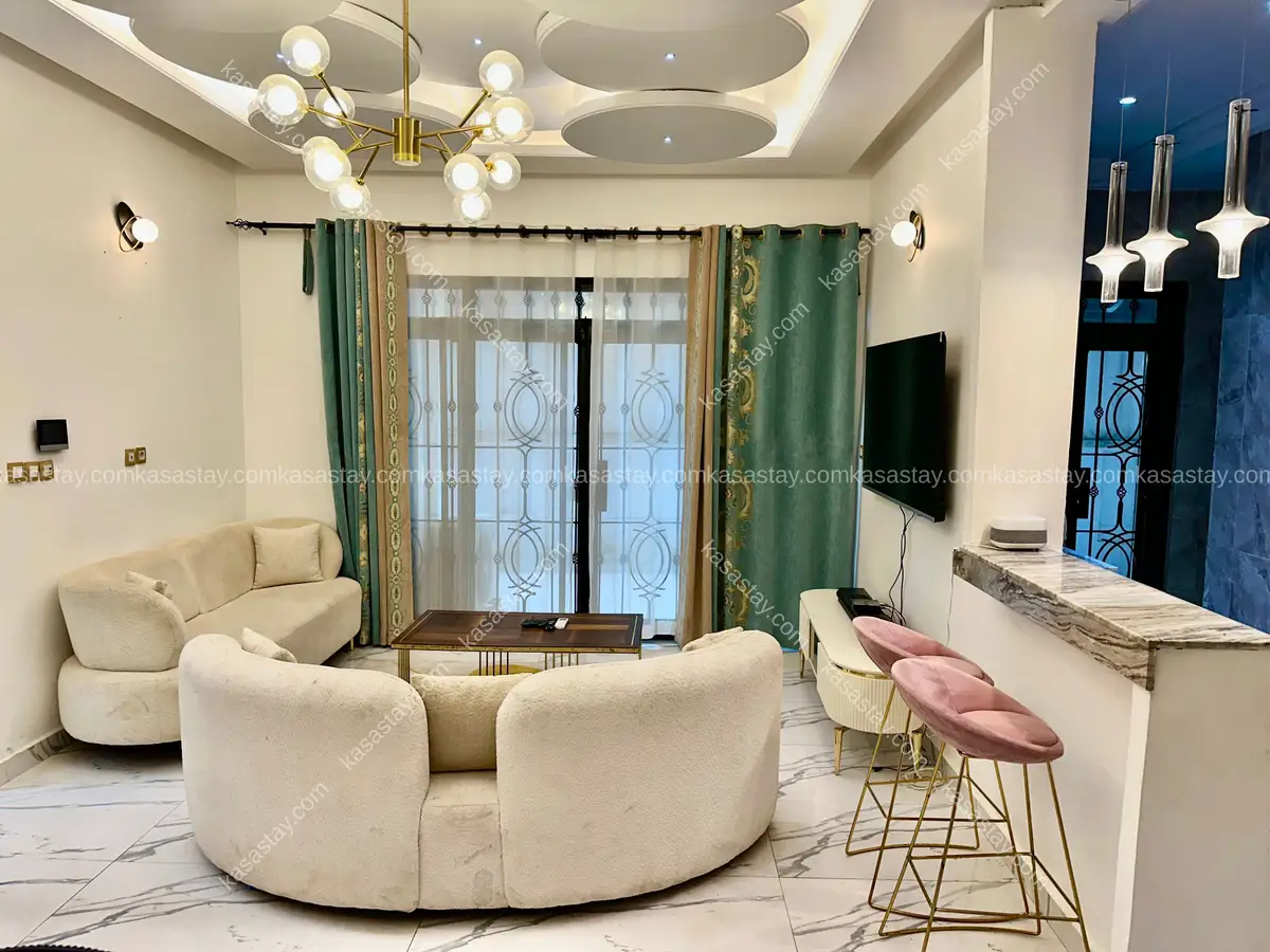🌿 Modern Elegance in Yassa, Cité Chirac - 2BR, 3BA Apartment with American-Style Kitchen 2