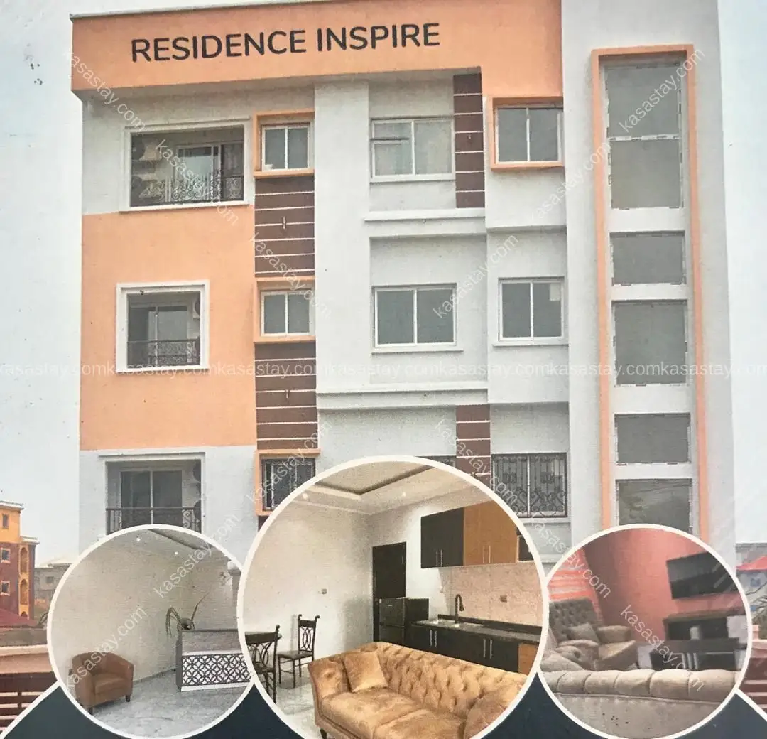 Studio meublé 1G par résidence inspire (Total NKOLBONG japoma) 2