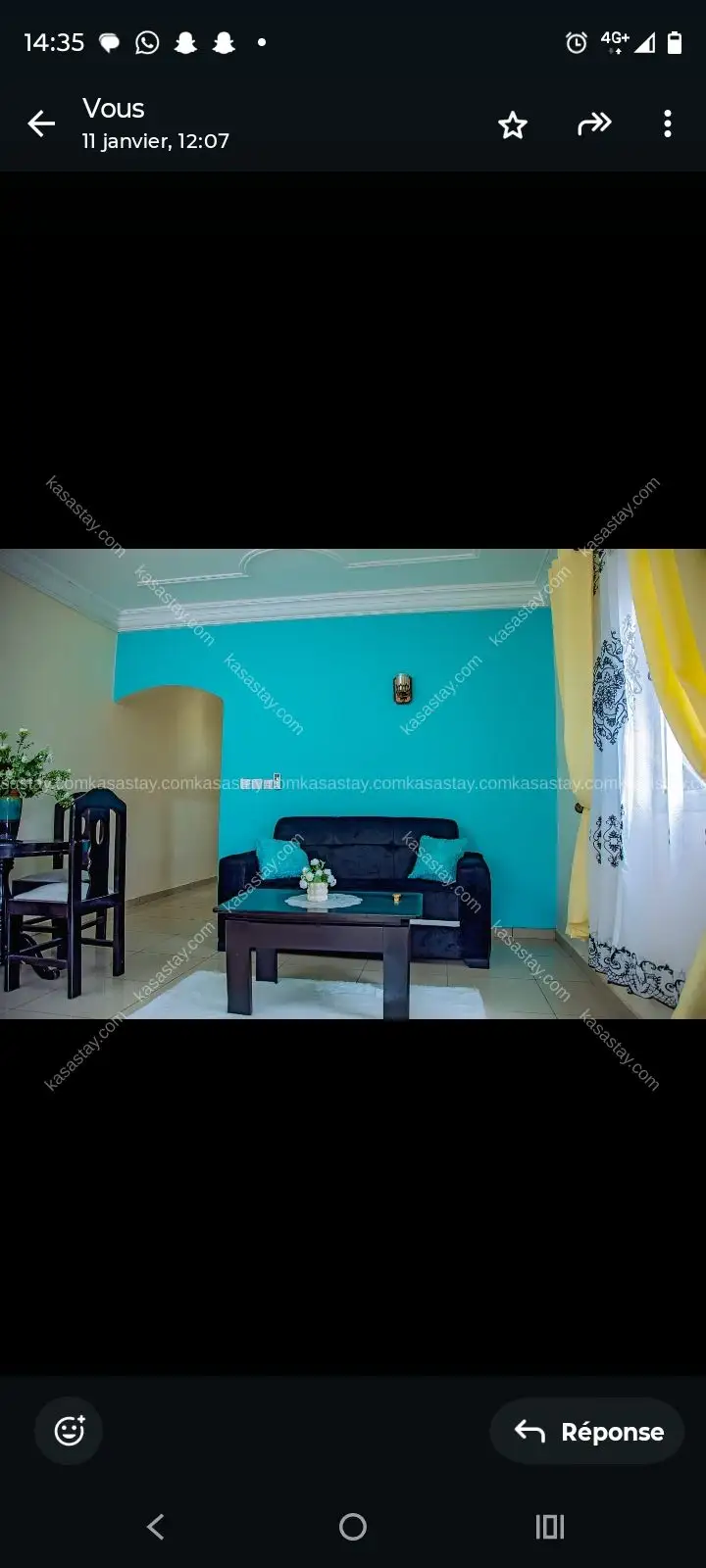 Appartement meublé E21 par casa blanca(yatika) 2