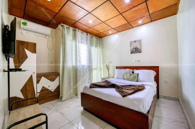 Appartement 2 chambres(201) Bonapriso /8mins de l'aéroport de Douala 5