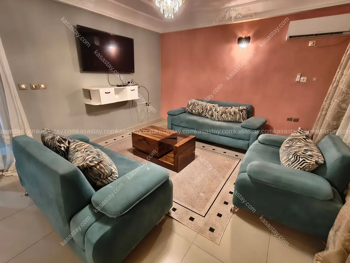 Appartement meublé 3 chambres à Damas 