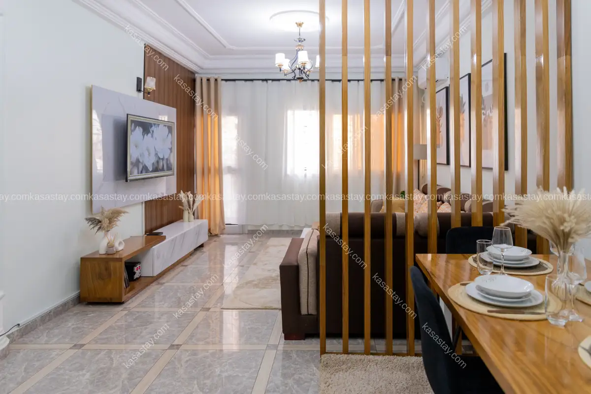 Appartement Haut Standing 2 Chambres 2 Douches | Wi-Fi, Générateur, Sécurité 24/7