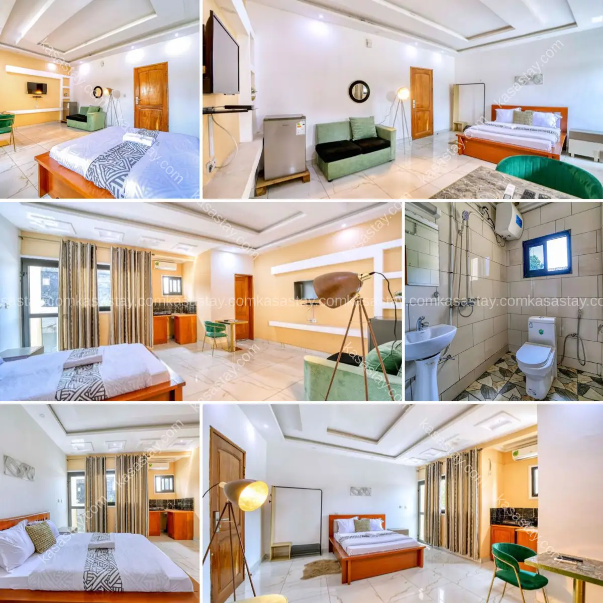 chambre moderne(103) avec coin cuisine à 8mins de l'aéroport de Douala 5