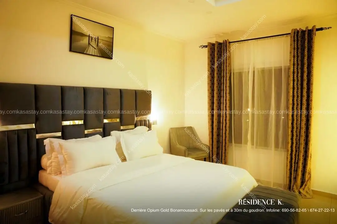 Appartement moderne de deux chambres au cœur de Bonamoussadi, Douala. 4