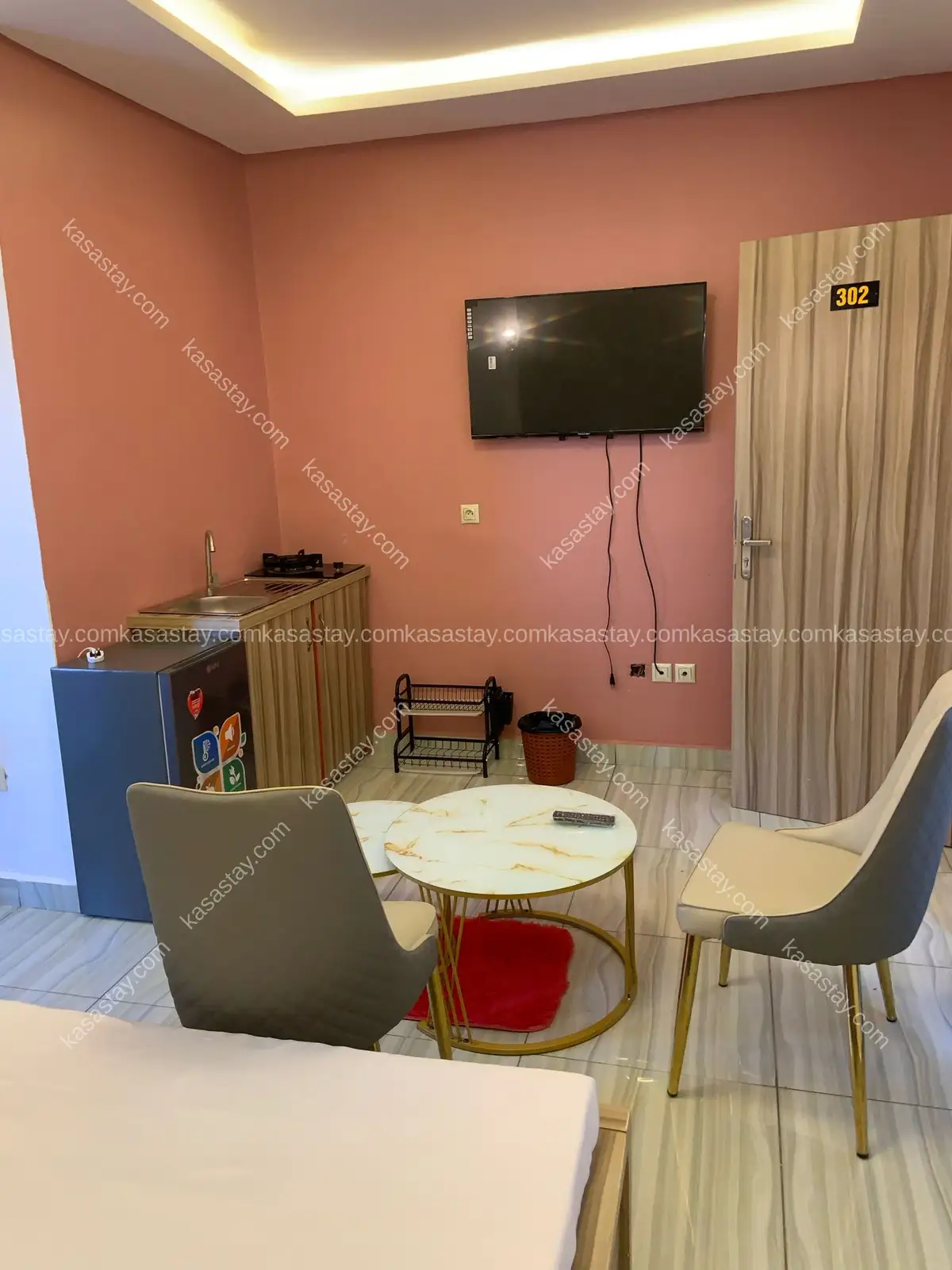 Chambre meublée1 par RESIDENCE SIGNATURE( entrée friperie casa) 2