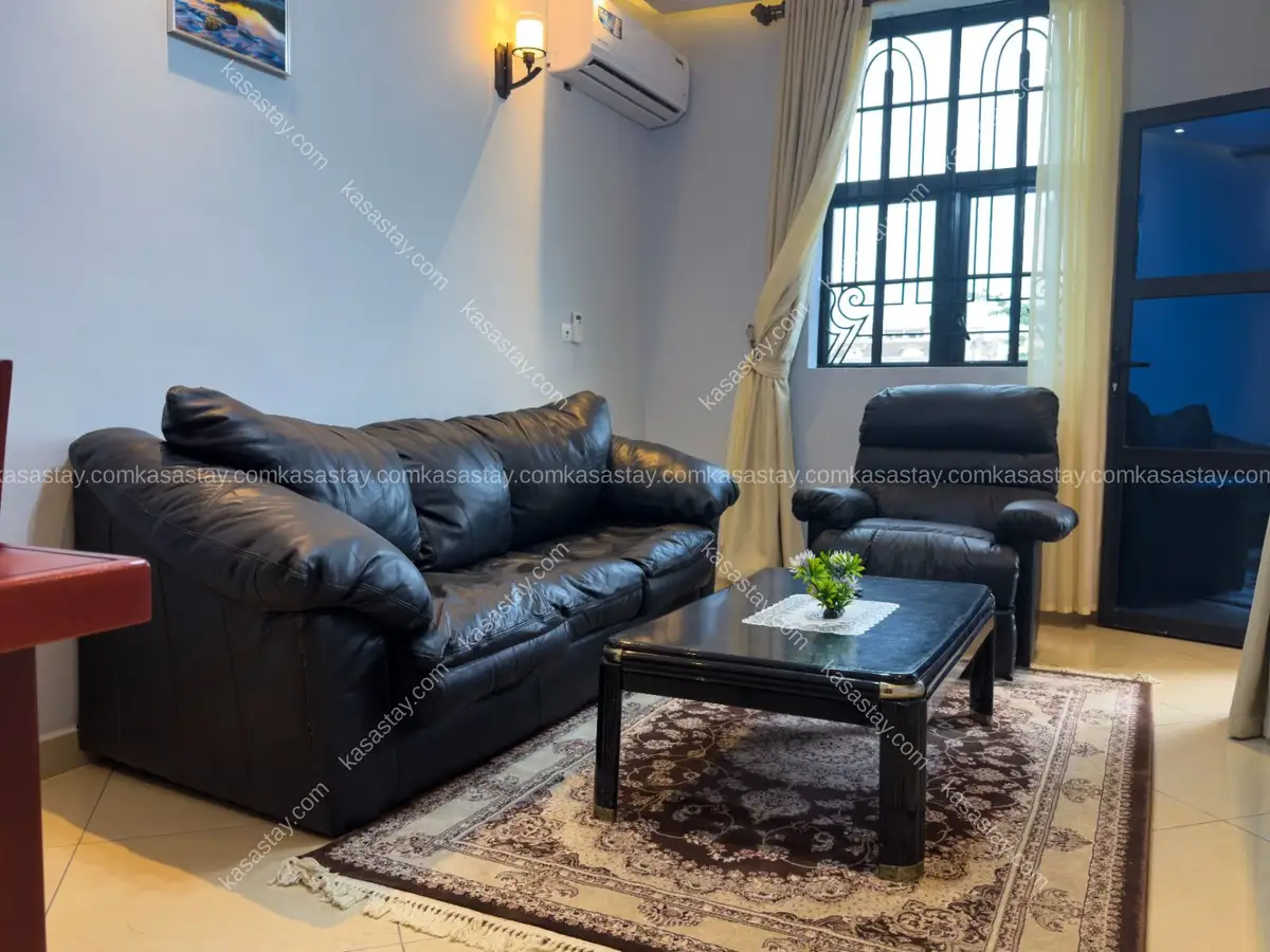50 m2 Spacious and modern 1 bedroom studio (Logpom, fin goudron Bassong)