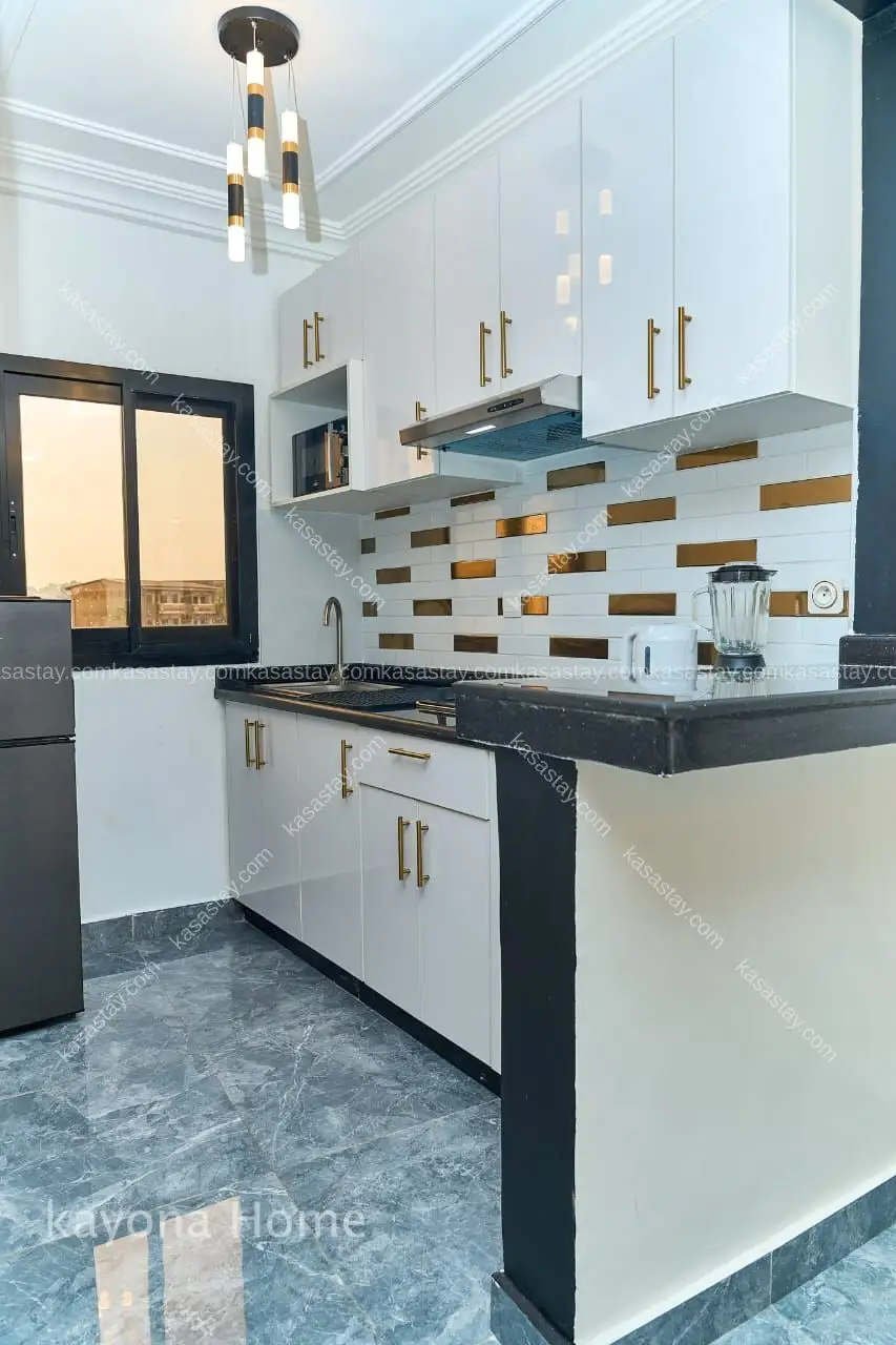 Appartement moderne et épuré de 2 chambres à Biyem-Assi, en bordure de route. 5