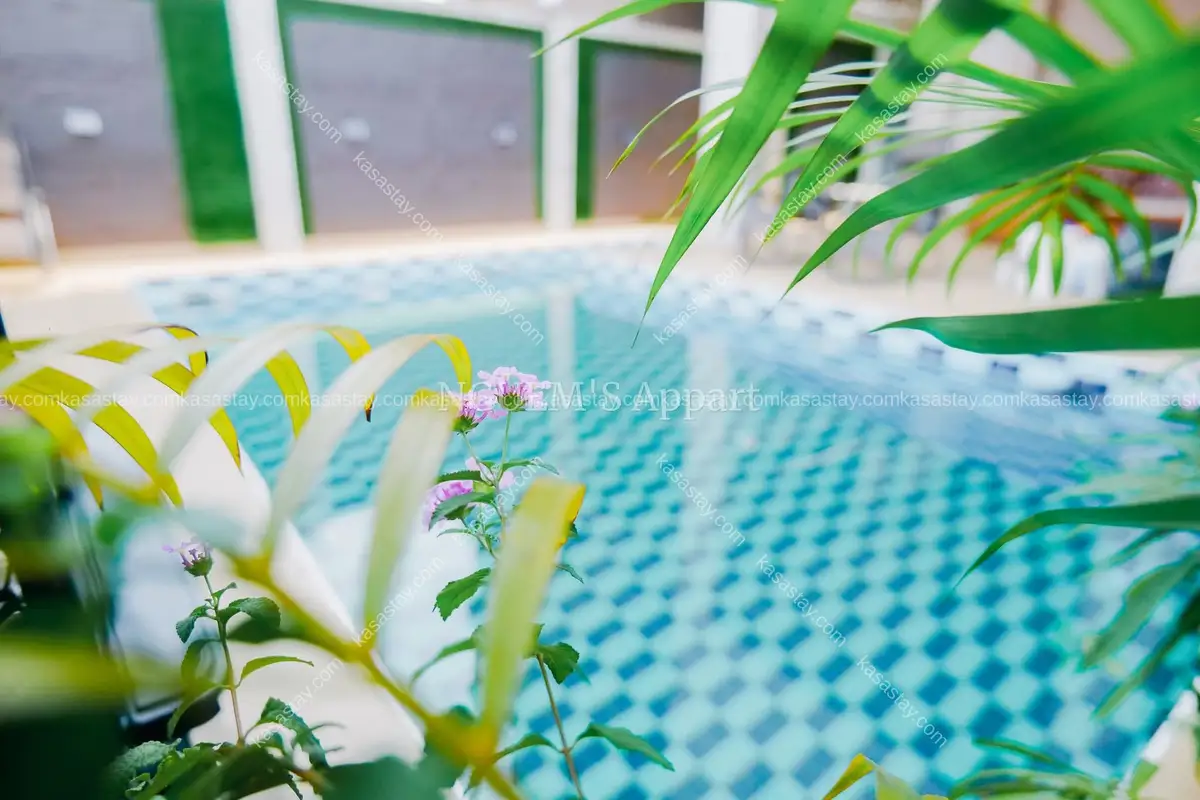 Espace événementiel avec piscine a Odza borne 10