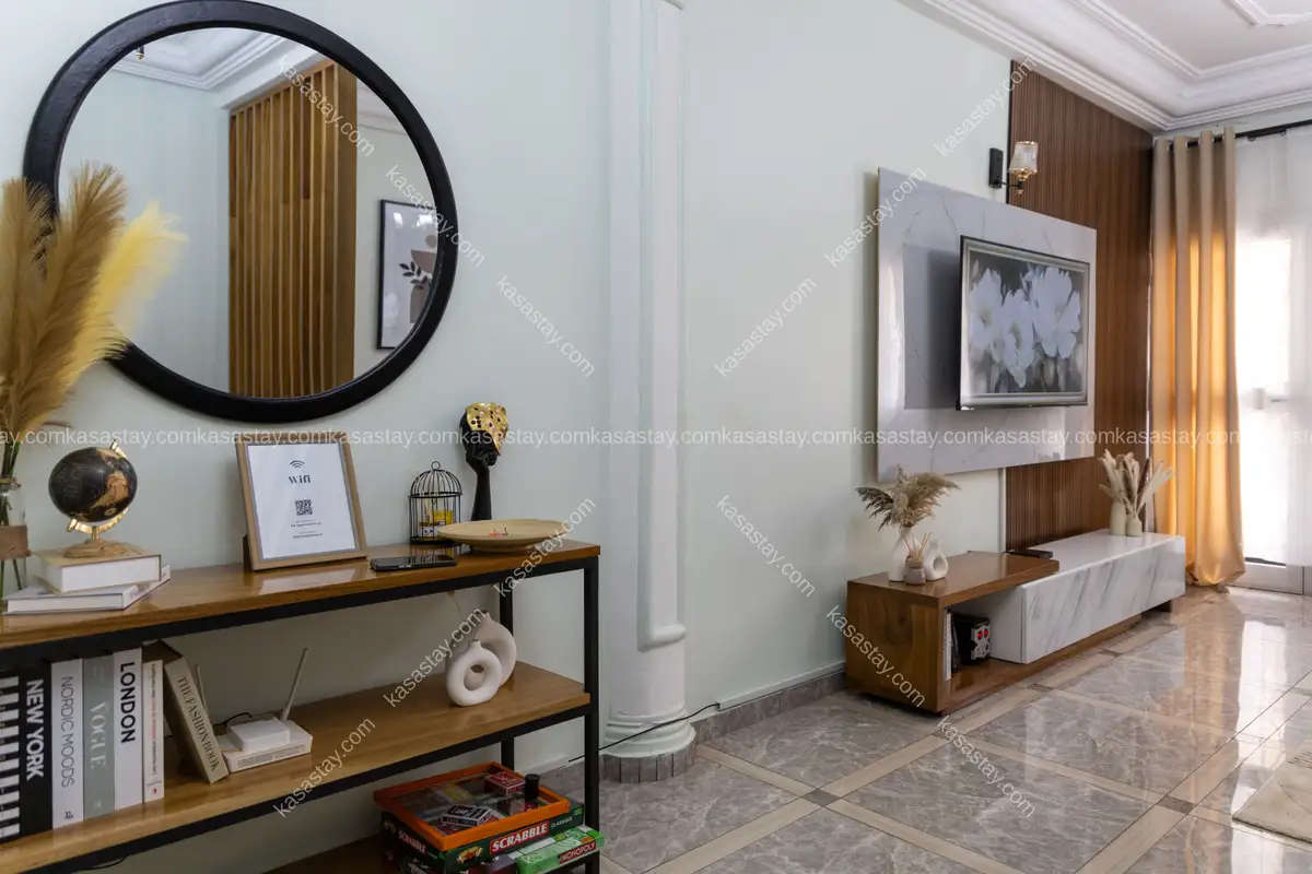 Appartement Haut Standing 2 Chambres 2 Douches | Wi-Fi, Générateur, Sécurité 24/7 4