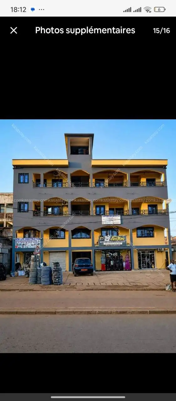 Appartement à Carrefour tam-tam après les feux Rue Damass, 2 chambres 3