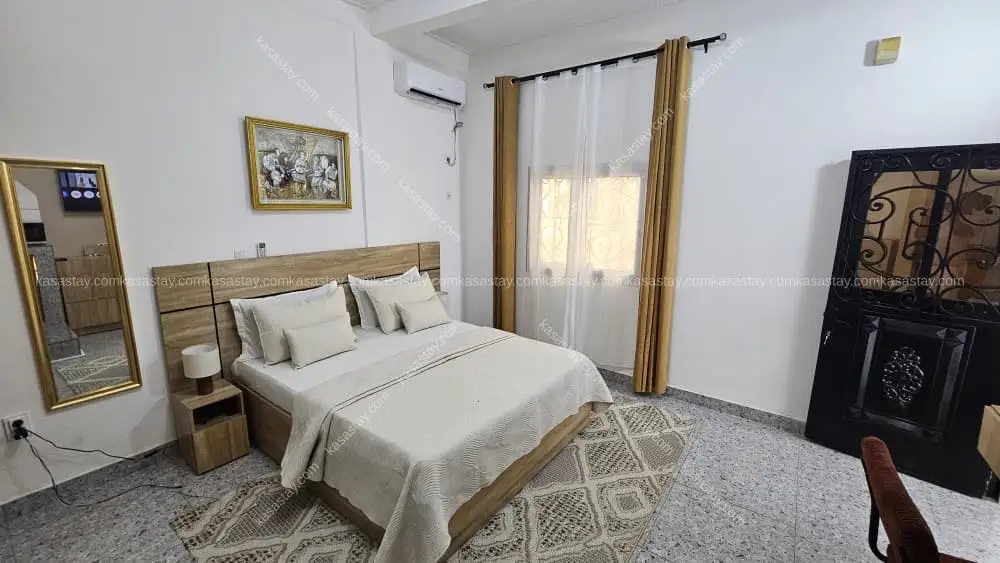 Chambre meublée par sweet Blue Horizon ( Makepe abou de Bangui ) 4