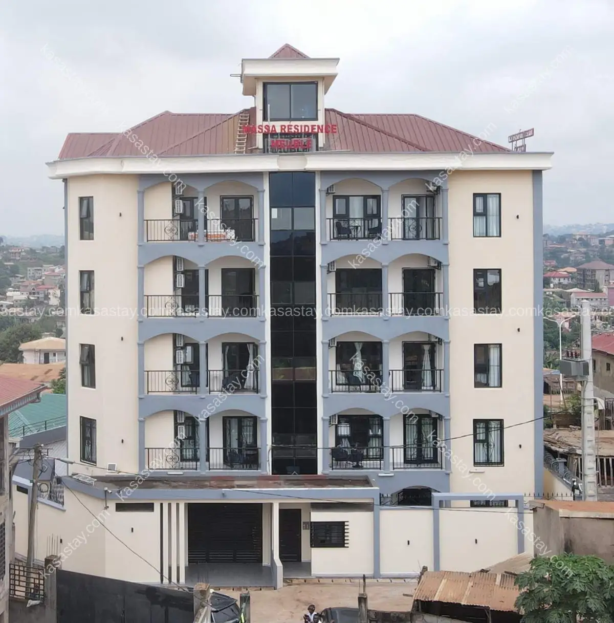 Appartement à Marché de Fougerolles Yaoundé V, 2 chambres 5