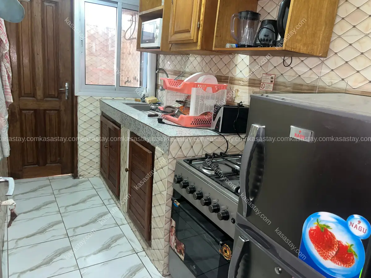 Appartement meublé 10 par résidence HONORINE (bssadi carrefour maçon ) 4