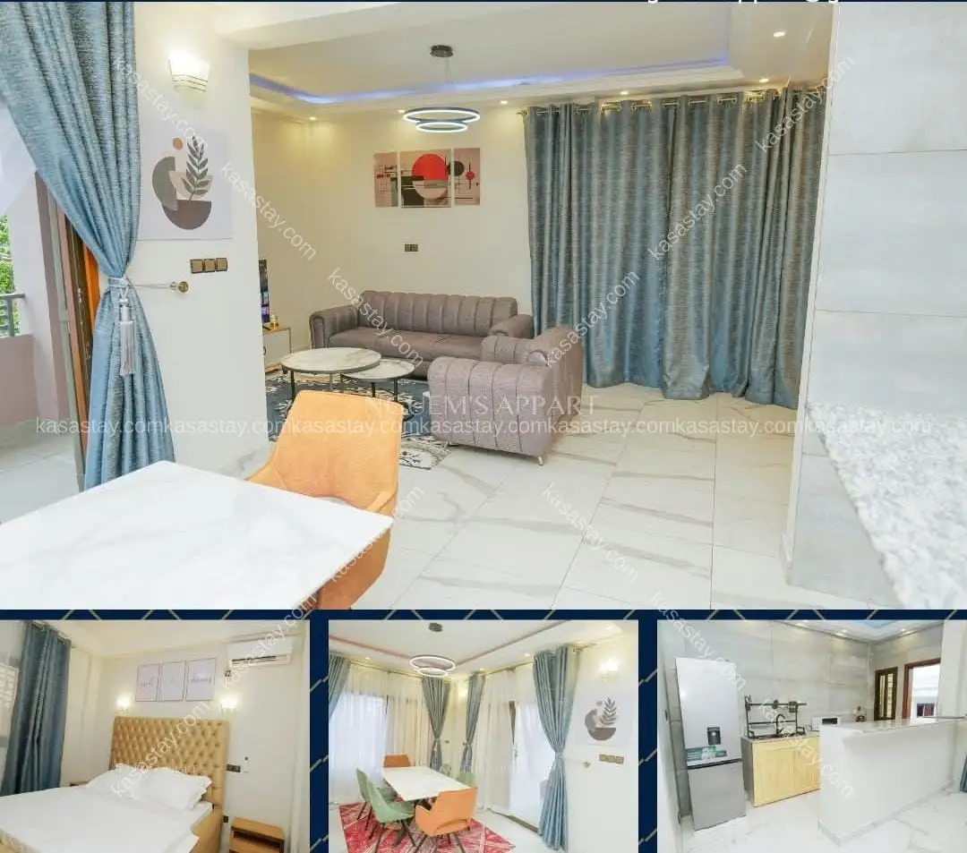 Appartement Meublé 2 Chambres avec piscine 55000 à Odza borne 10 2