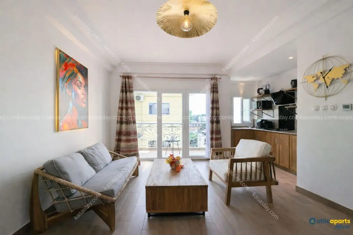 Studio à Bastos, Yaounde, 1 chambre 2