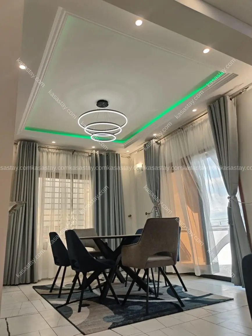 Appartement Meublé 2 Chambres avec piscine 55000 à Odza borne 10 5