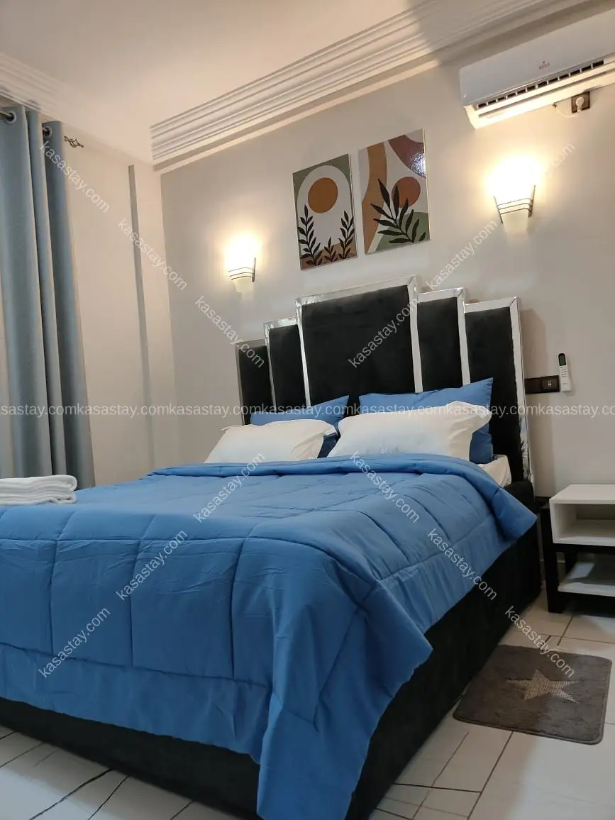 Appartement Meublé 2 Chambres avec piscine 55000 à Odza borne 10 4