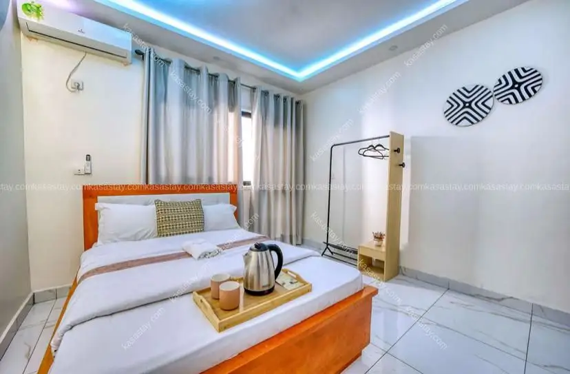 chambre simple (105) à Douala Bonapriso/ 8mins de l'aéroport