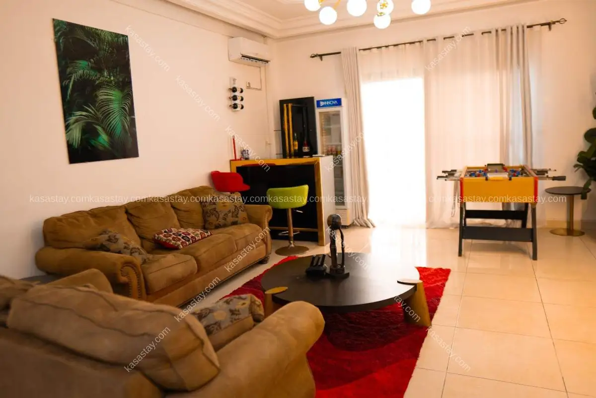 Furnished Apartment in Bonapriso, Douala, 2 bedrooms 3