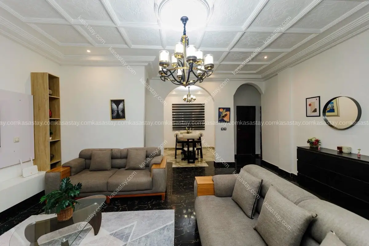 Appartement à Apres Petit Genie Damas Yaoundé, 2 chambres 2