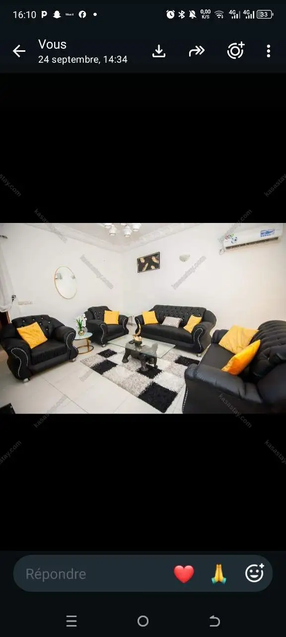 Apartment in Bonapriso, 2 bedrooms 3