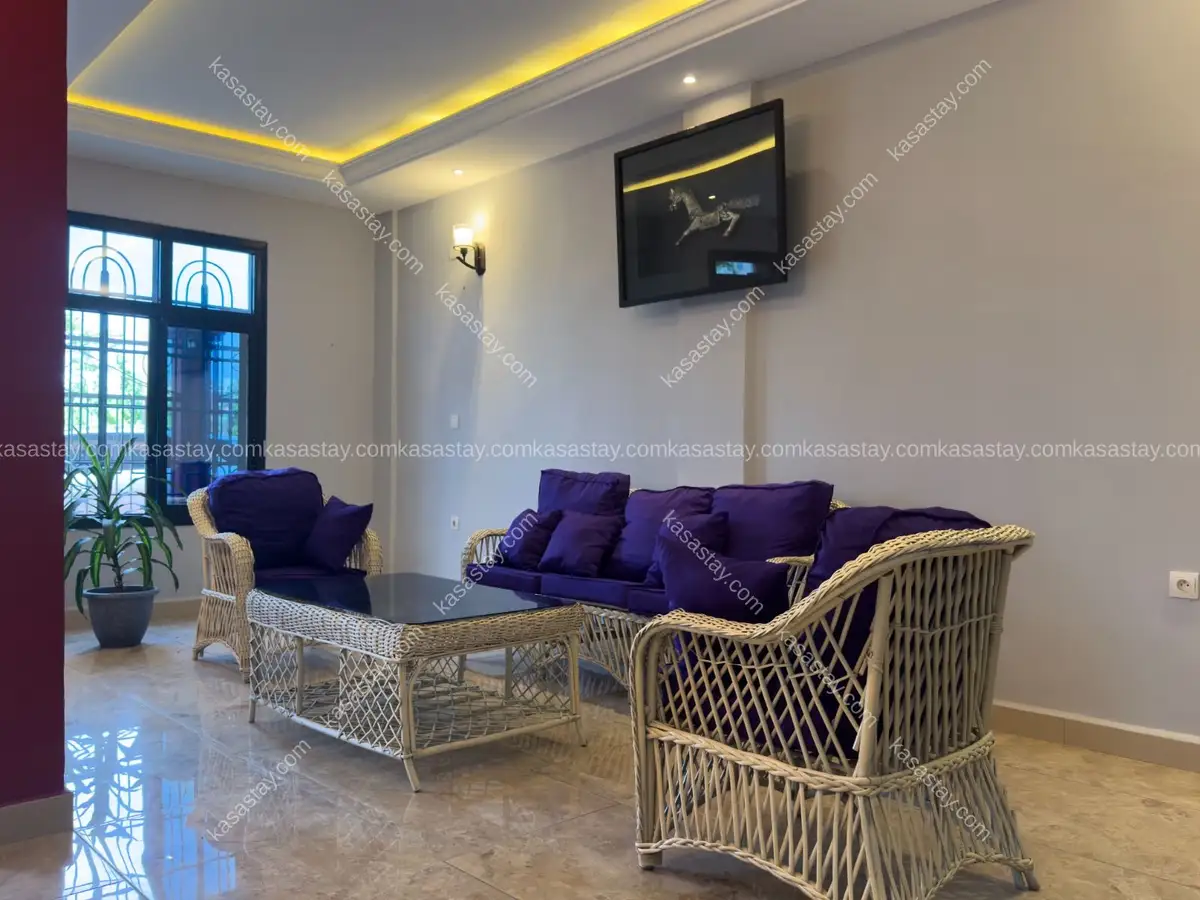 50 m2 Studio 1 chambre spacieux et moderne (Logpom, fin goudron Bassong) 4