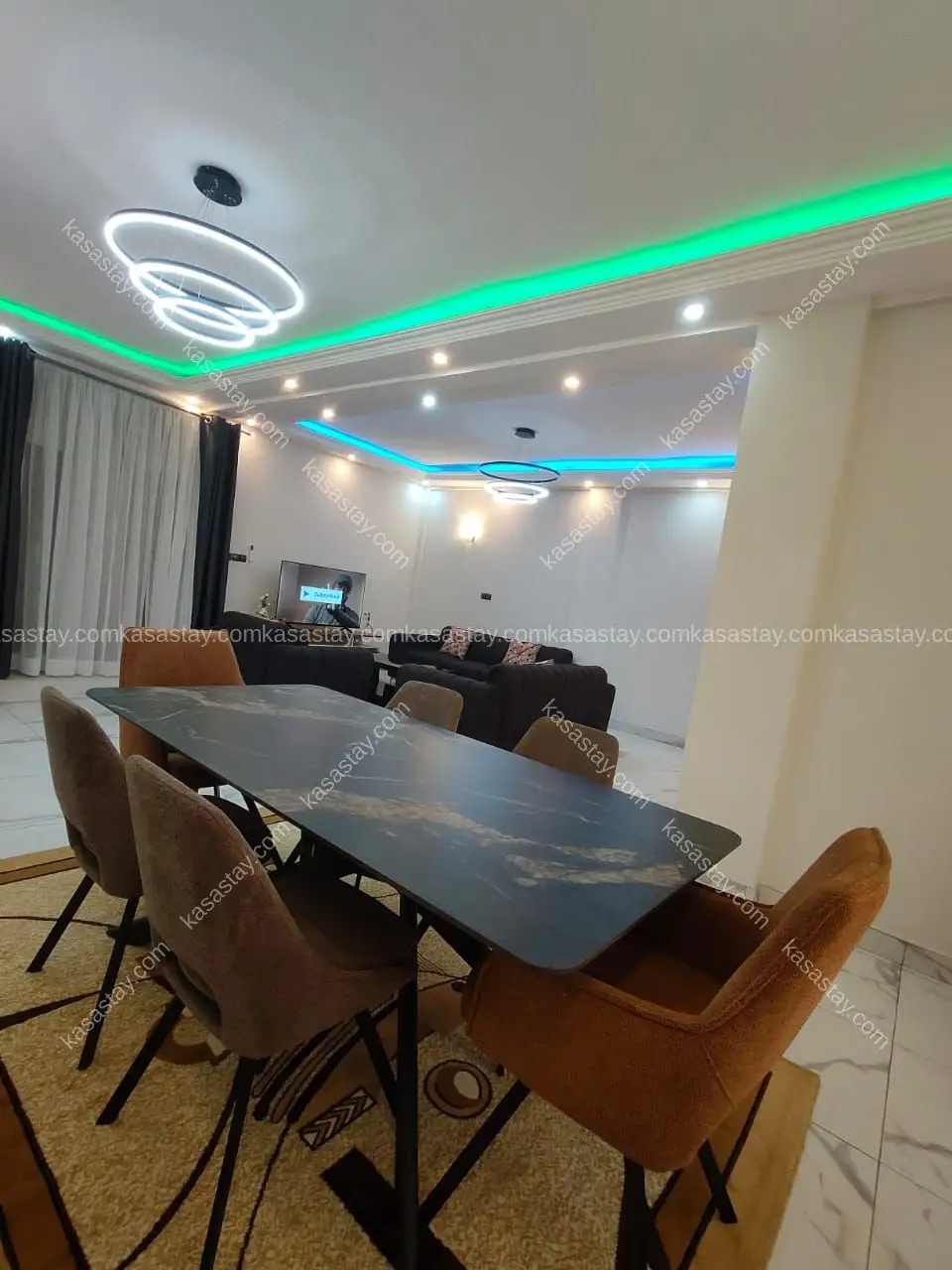 Appartement Meublé 2 Chambres avec piscine 55000 à Odza borne 10 4