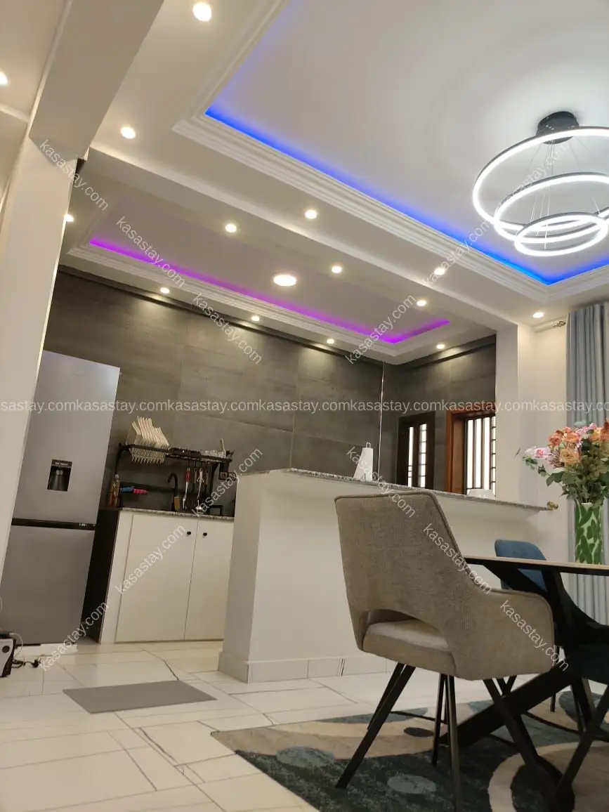 Appartement Meublé 2 Chambres avec piscine 55000 à Odza borne 10 5