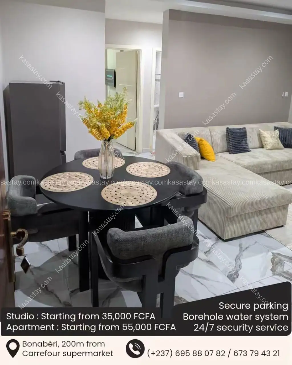 Studio in Bonabéri, 1 bedroom 2