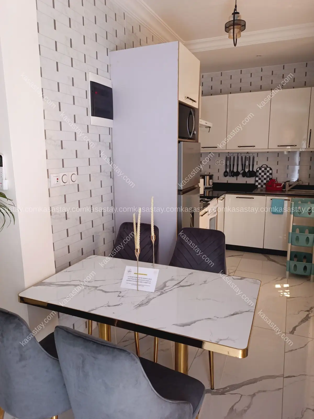 Appartement meublé VIP 2 chambres Etage 1 2