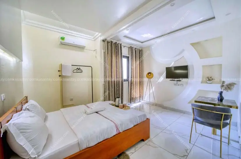 chambre(104) à Douala Bonapriso/ 8mins de l'aéroport 4