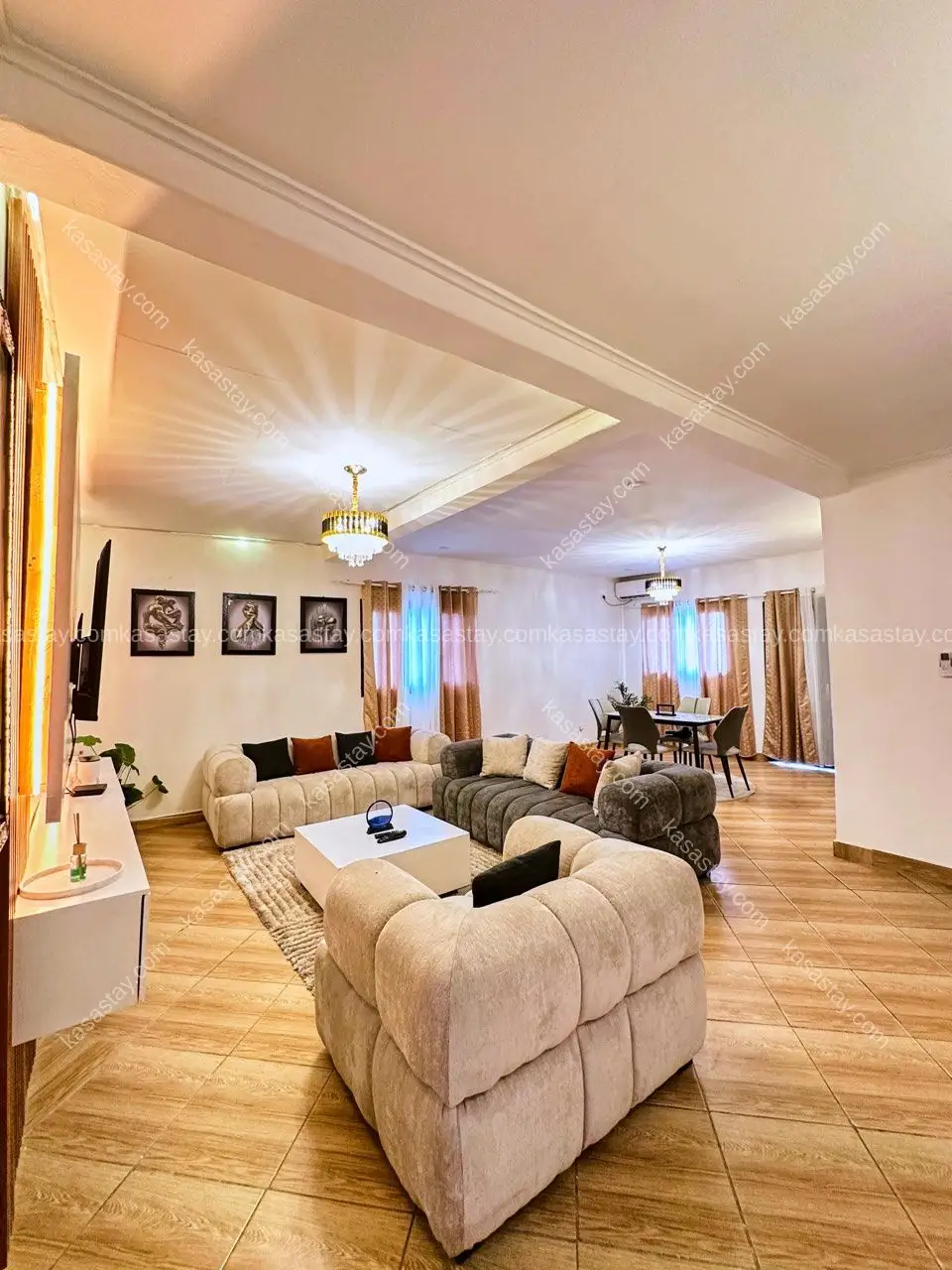 Apartment in Logpom carrefour docta, 2 bedrooms 4