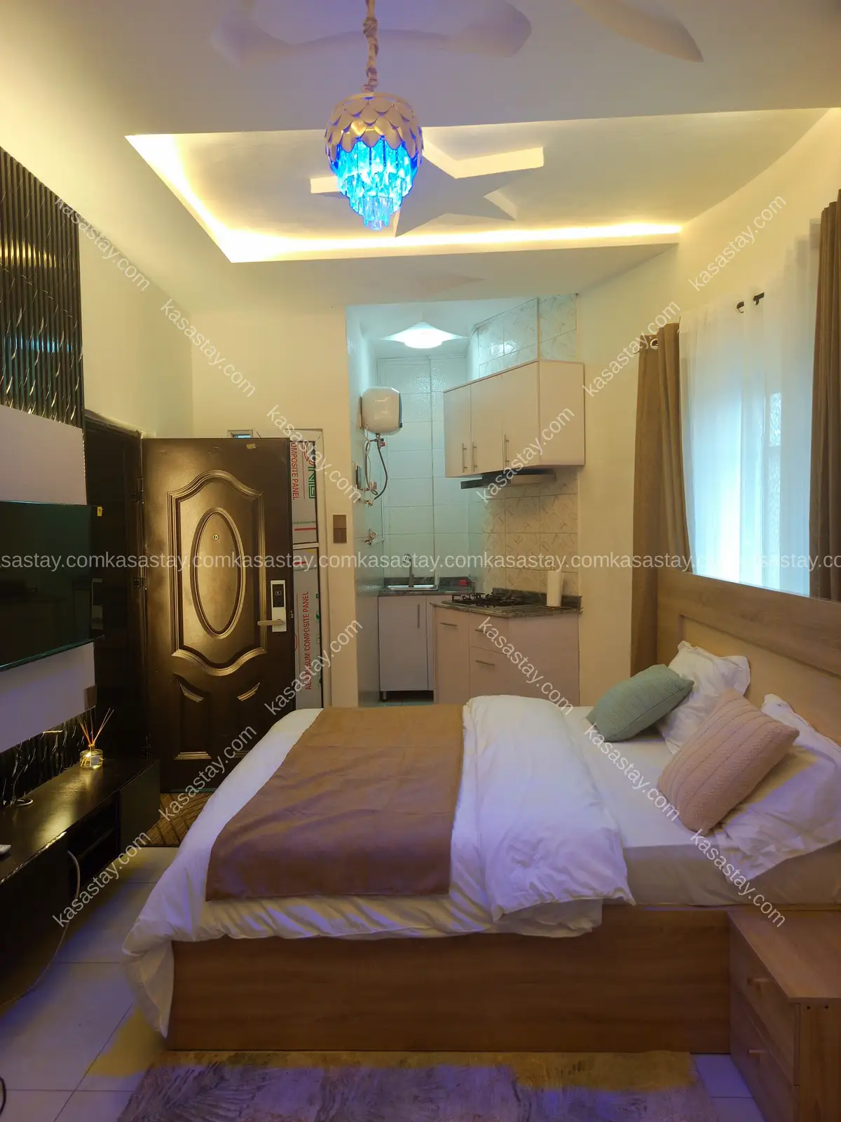 Chambre 201 par résidence kingdom tower (makepe Mary Lumière) 3