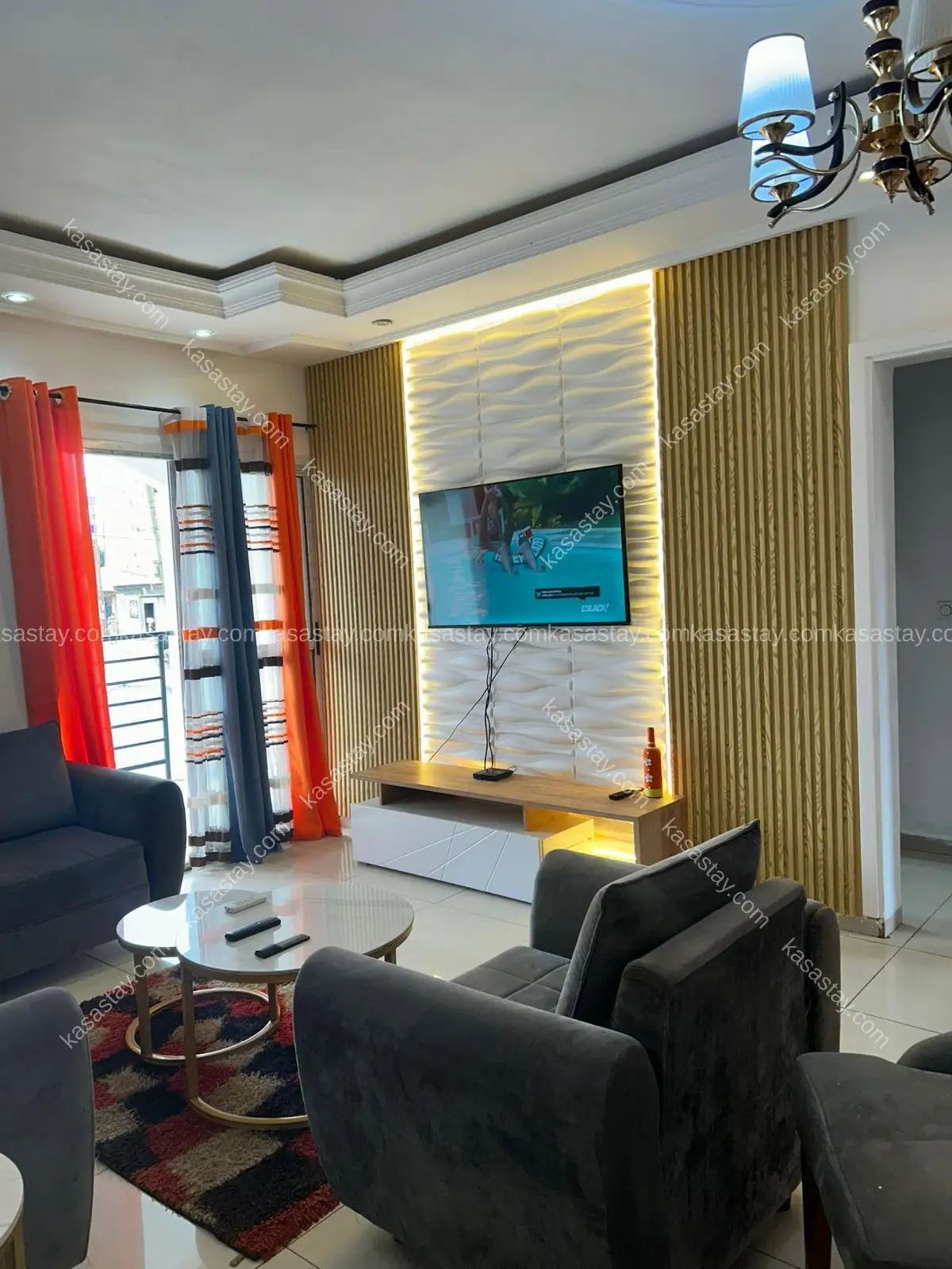 Appartement meublé 3 chambres àu Commissariat d'odza 