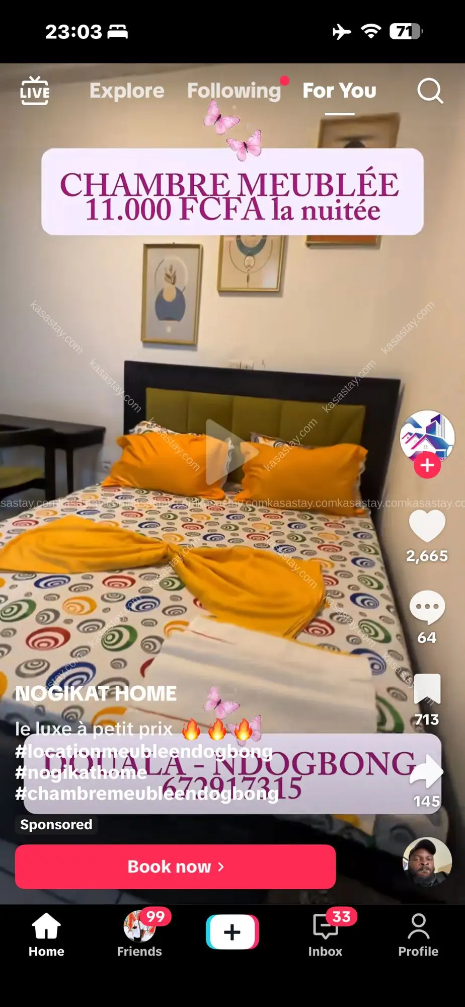 Appartement 2 chambres salon cuisine 4