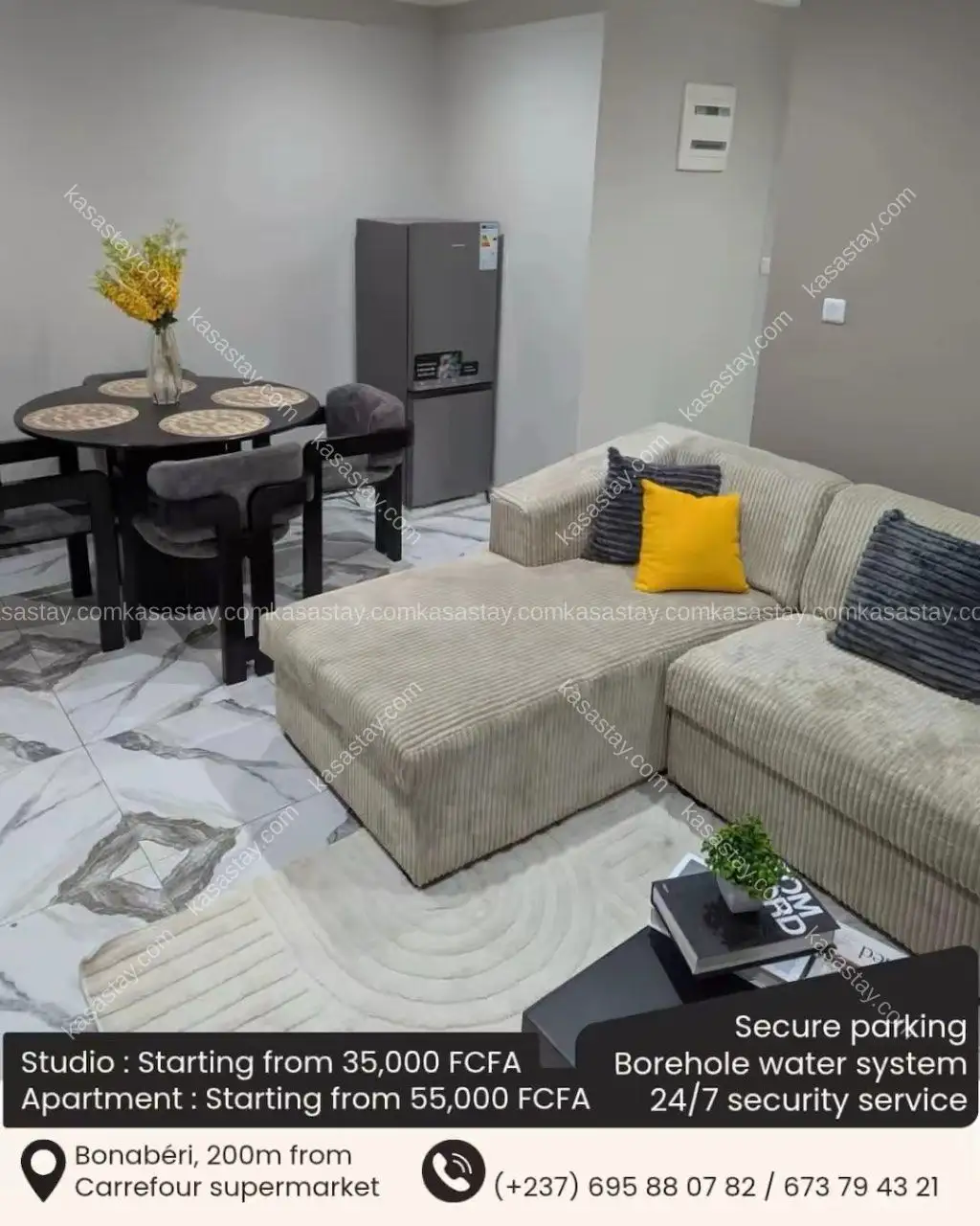 Studio in Bonabéri, 1 bedroom