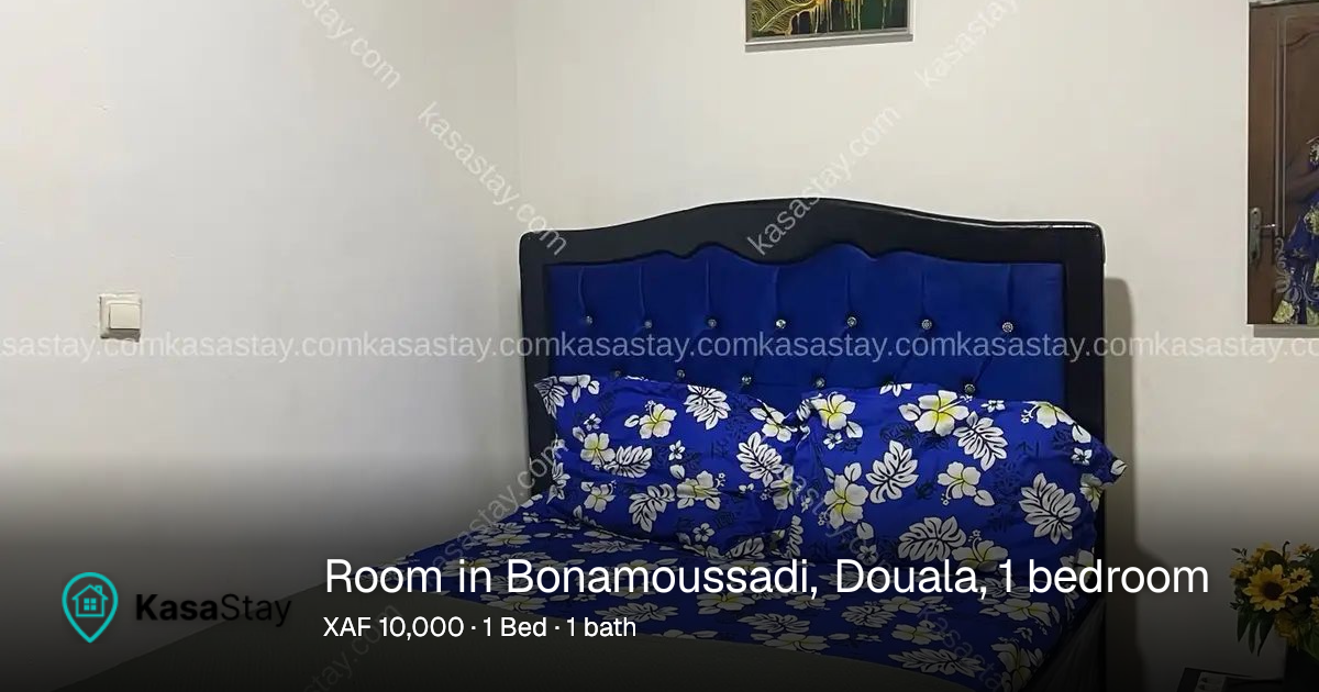 Chambre 1 by résidence les cocotiers ( Bonamoussadi cheval blanc ...